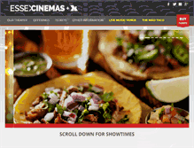 Tablet Screenshot of essexcinemas.com